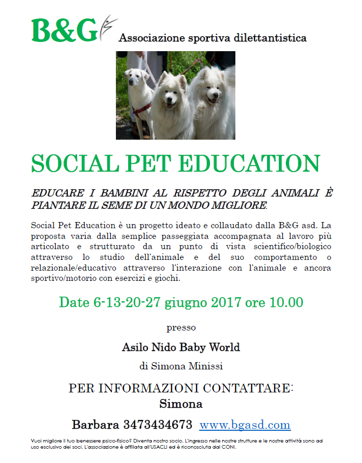 Social Pet Education